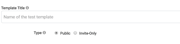 We support public tests where any interested candidate can participate. We also support invitation-only private tests.